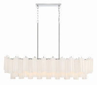 SESTIERE Linear Chandelier by Lampadom - scale reference
