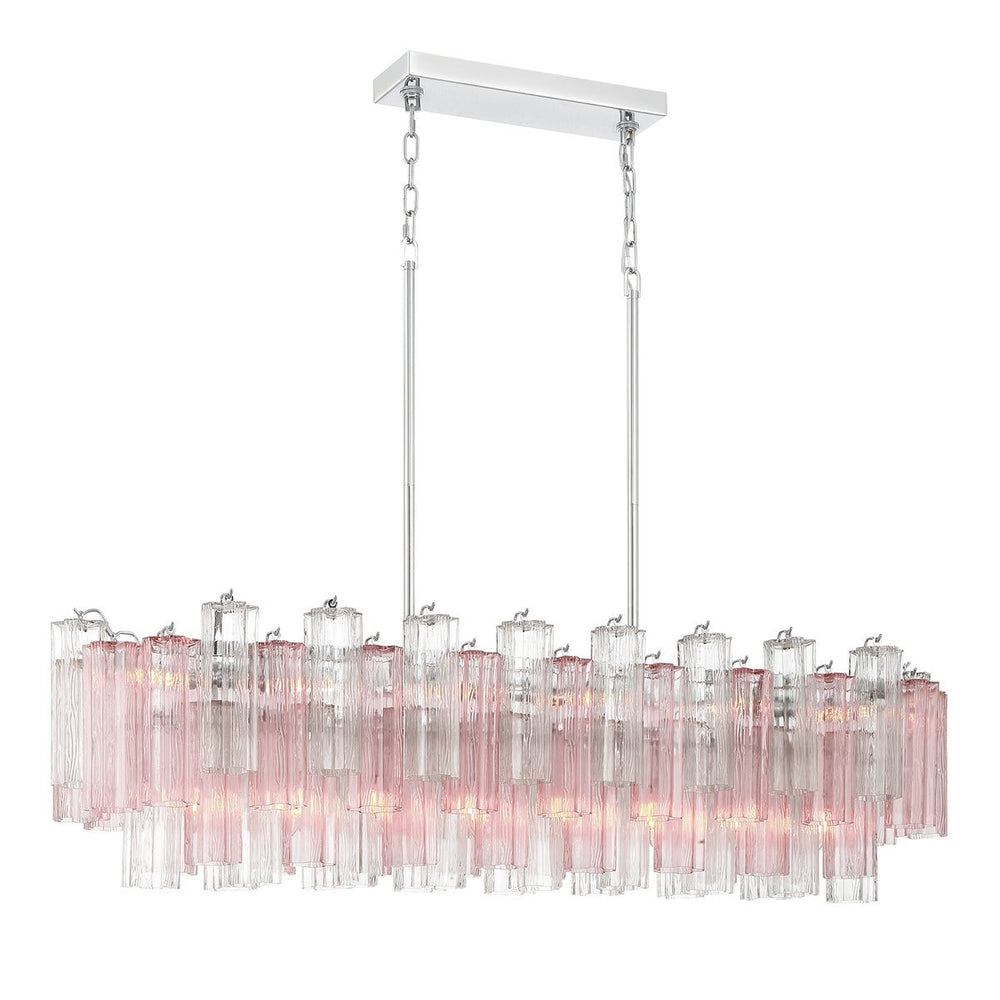 SESTIERE Linear Chandelier by Lampadom - ambient shot