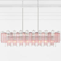 SESTIERE Linear Chandelier by Lampadom - ambient shot