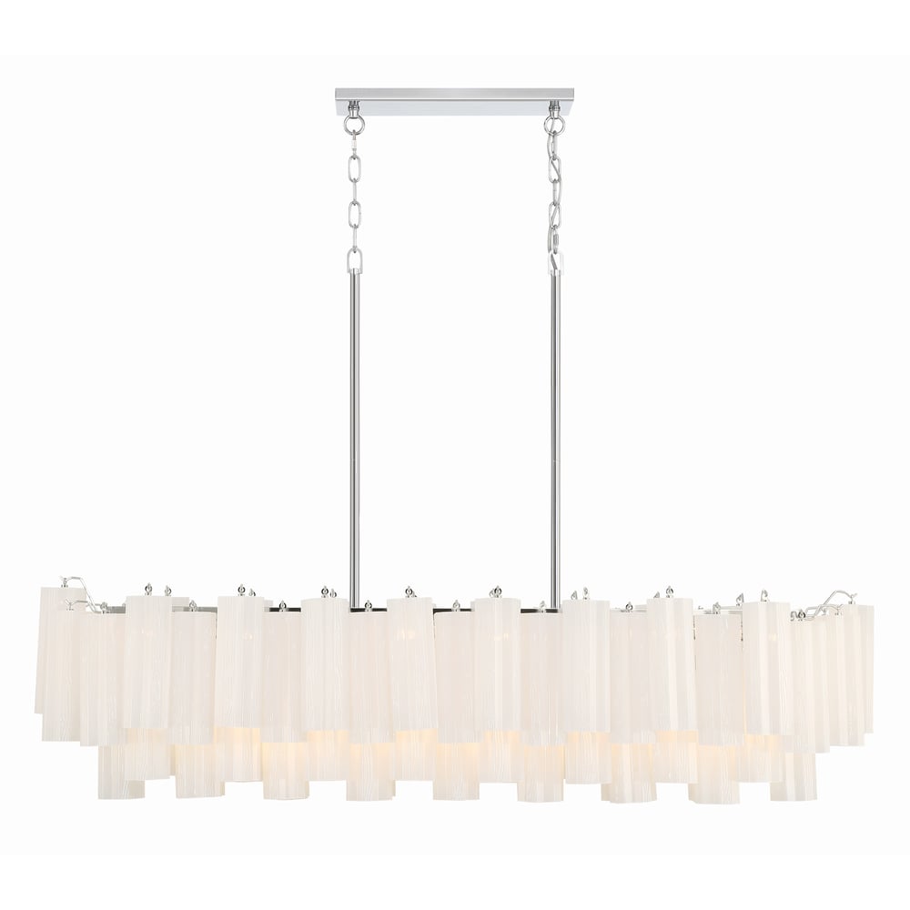 SESTIERE Linear Chandelier by Lampadom - top view