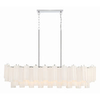 SESTIERE Linear Chandelier by Lampadom - top view