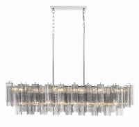 SESTIERE Linear Chandelier by Lampadom - ambient shot