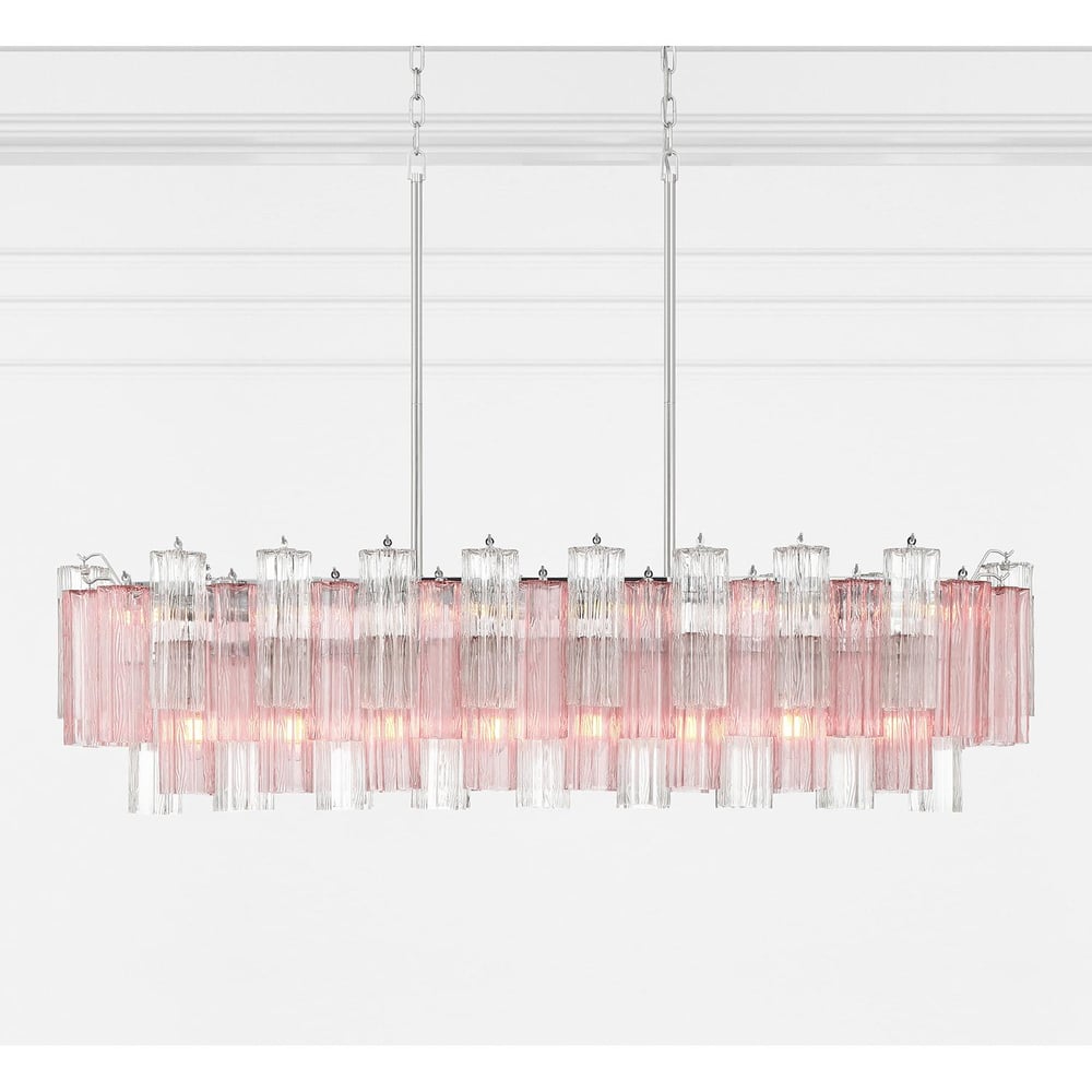 SESTIERE Linear Chandelier by Lampadom - ambient shot