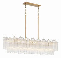 SESTIERE Linear Chandelier by Lampadom - ambient shot