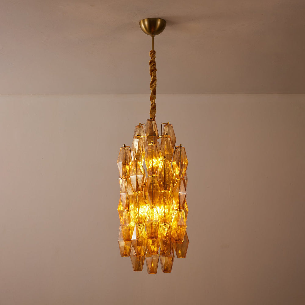 ISOLA Chandelier by Lampadom - side view