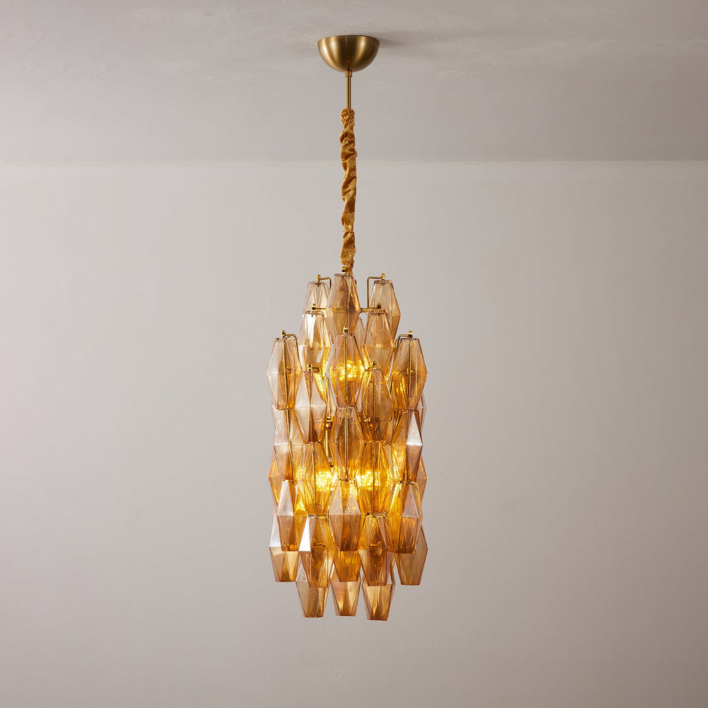 ISOLA Chandelier by Lampadom - side view