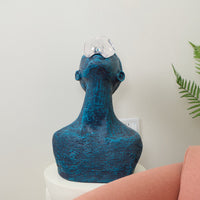Sculpture-1 Floor Lamp in Crystal by Lampadom - view 9
