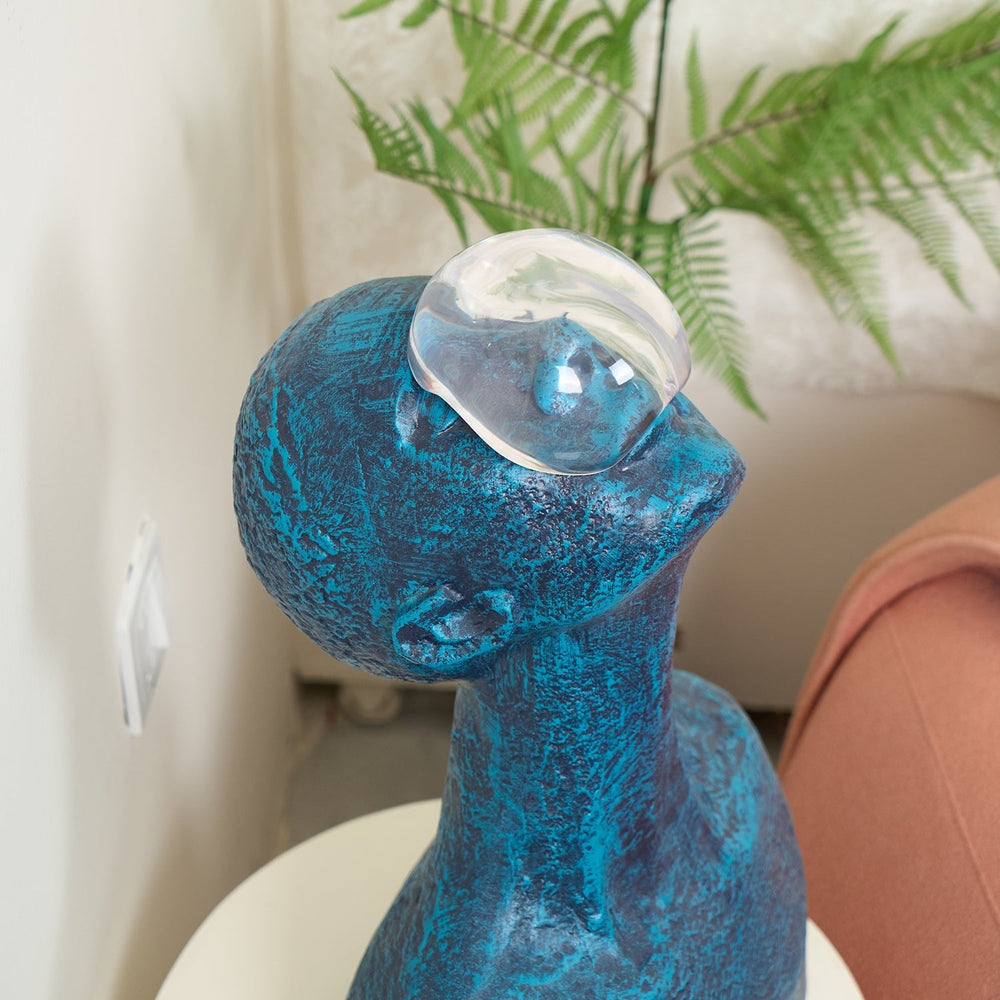Sculpture-1 Floor Lamp in Crystal by Lampadom - view 13
