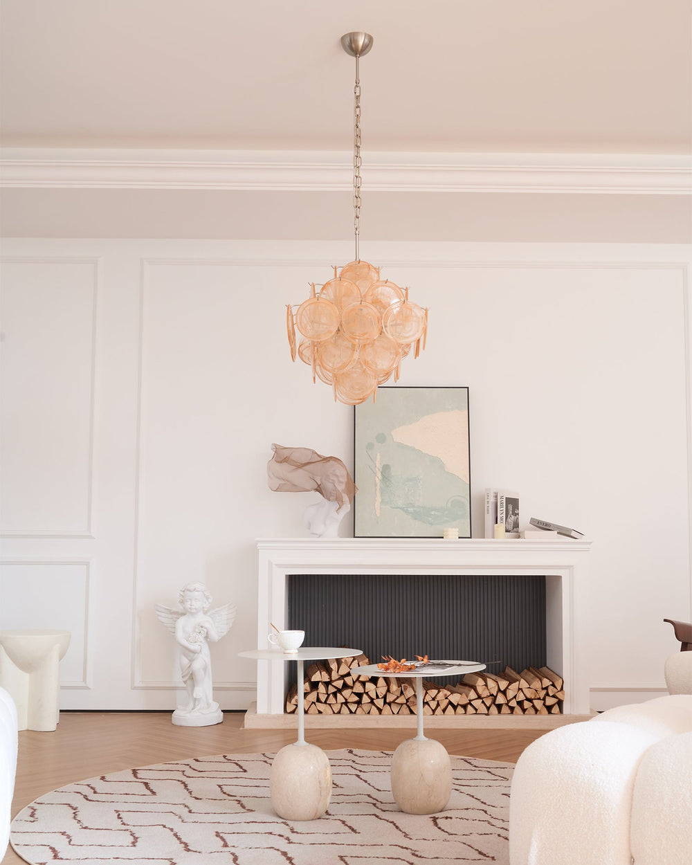 VERONESE Chandelier by Lampadom - angle view