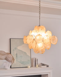 VERONESE Chandelier by Lampadom - side view