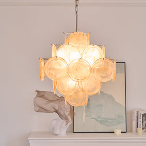 VERONESE Chandelier by Lampadom - side view