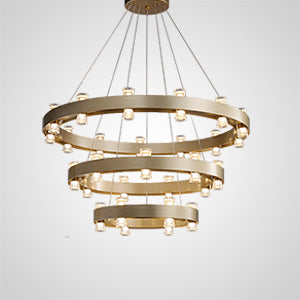 BRANDON Ring Chandelier by Lampadom - view 15