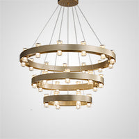 BRANDON Ring Chandelier by Lampadom - view 15
