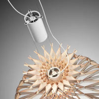 DOME Chandelier by Lampadom - scale reference