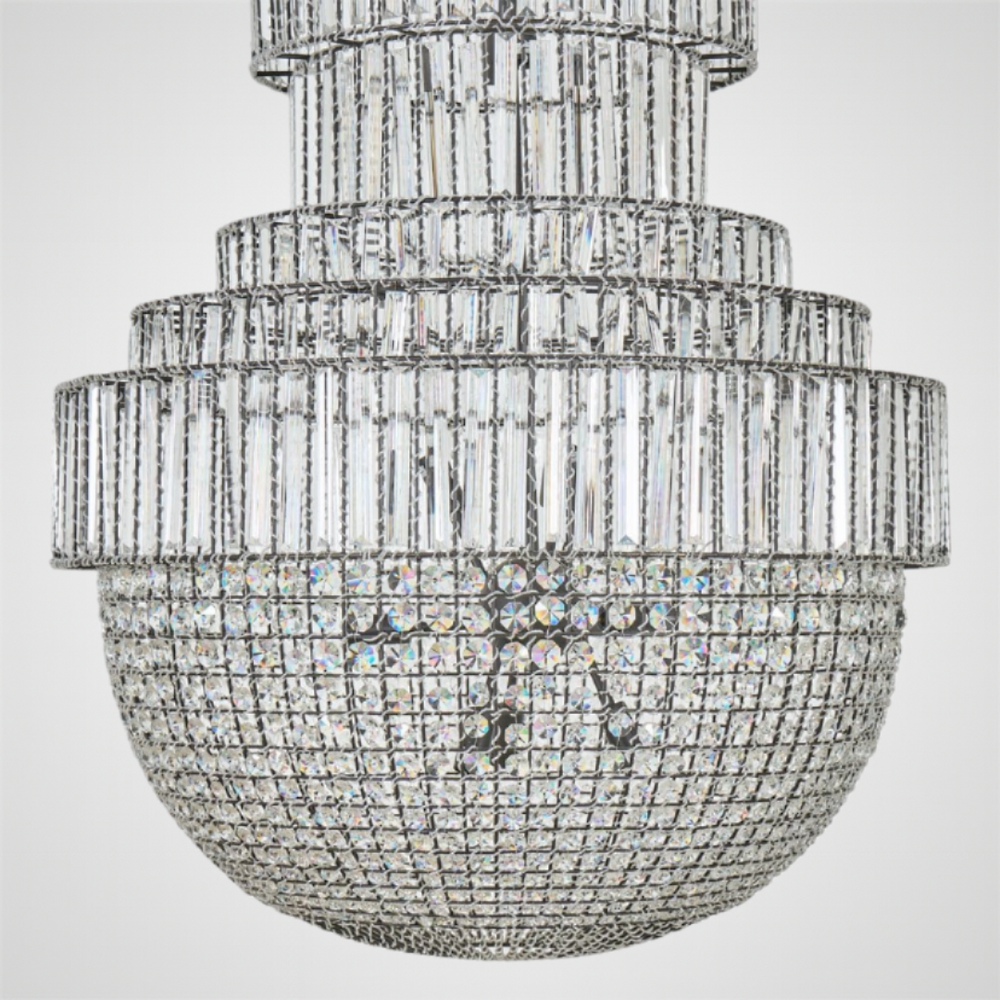 RAGALIA Chandelier Chandelier in Glass by Lampadom - ambient shot