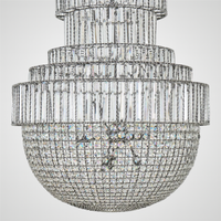 RAGALIA Chandelier Chandelier in Glass by Lampadom - ambient shot