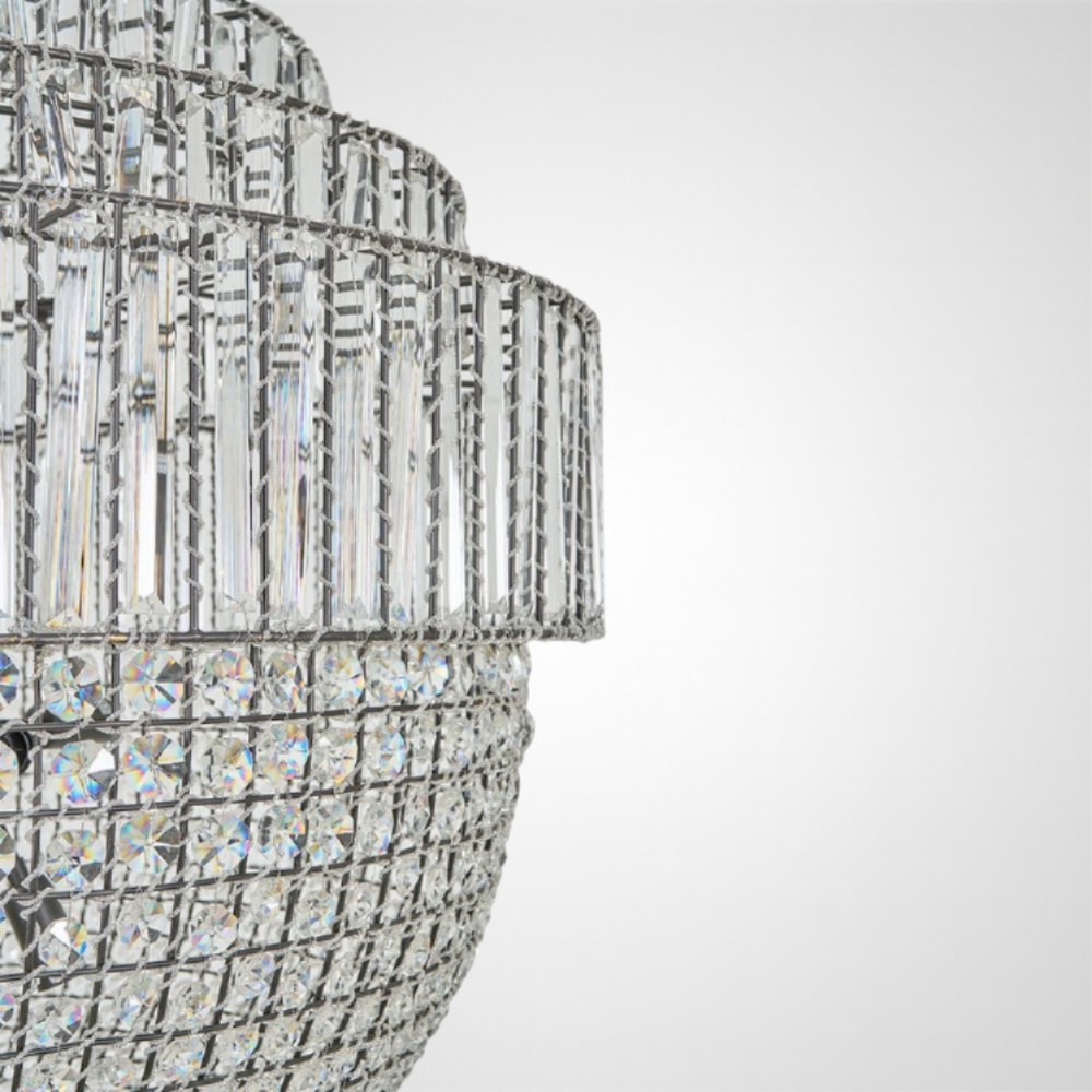 RAGALIA Chandelier Chandelier in Glass by Lampadom - ambient shot