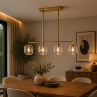 CLOVE C Linear Chandelier