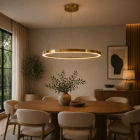 ABEL A Ring Chandelier by Lampadom - side view