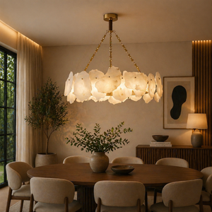 MARBLE R Ring Chandelier by Lampadom