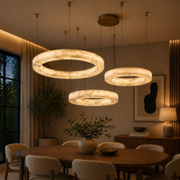BYRON Ring Chandelier by Lampadom - side view