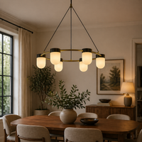 TORVILL Ring Chandelier by Lampadom - side view