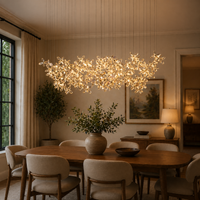 CHARA Chandelier by Lampadom - side view