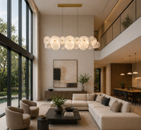 CLARA L WHITE Linear Chandelier