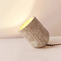 Amidori Travertine Table Lamp