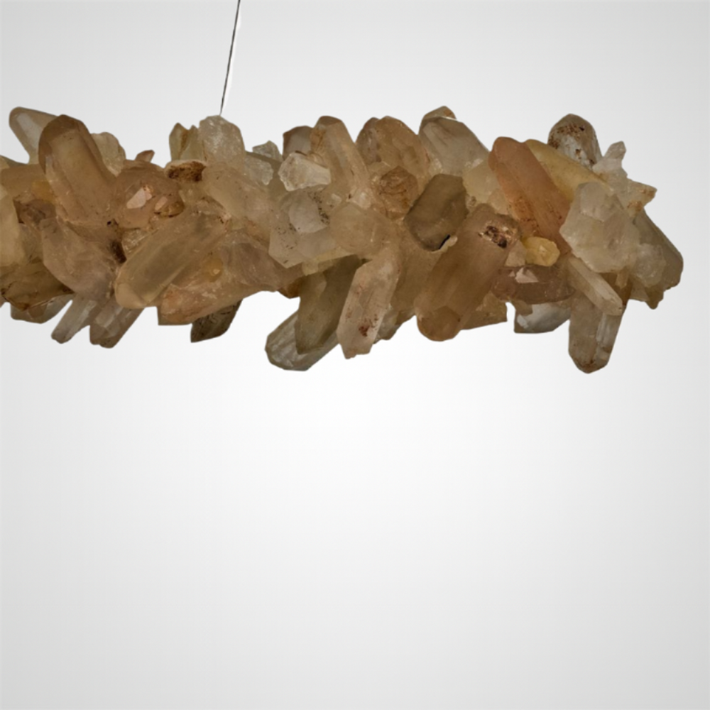 CARINA Linear Chandelier by Lampadom - detail view