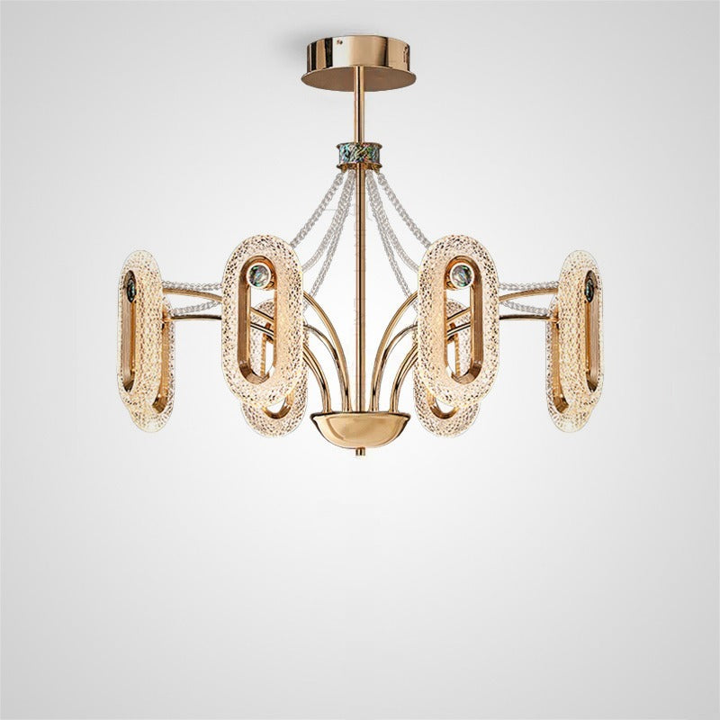 KEZIA Chandelier by Lampadom - scale reference