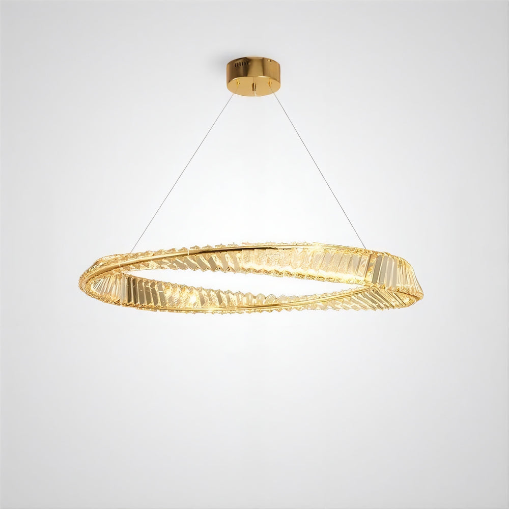 BERTOLDA X Ring Chandelier by Lampadom - ambient shot