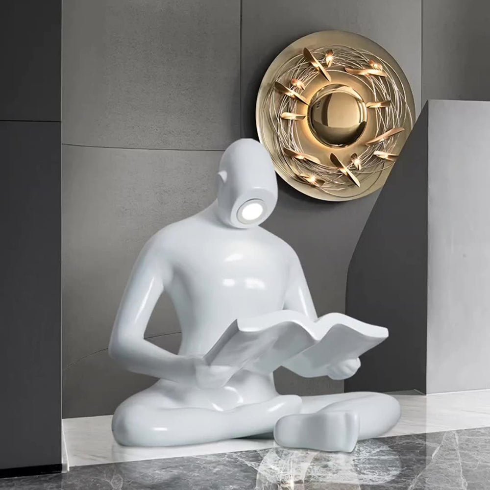 Sculpture-13 Floor Lamp in Crystal by Lampadom - installation view