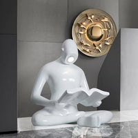 Sculpture-13 Floor Lamp in Crystal by Lampadom - installation view