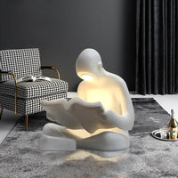 Sculpture-13 Floor Lamp in Crystal by Lampadom - close-up