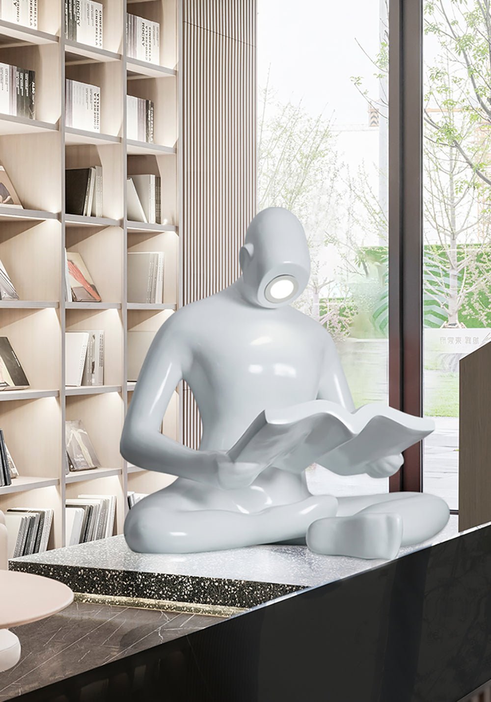 Sculpture-13 Floor Lamp in Crystal by Lampadom - view 14