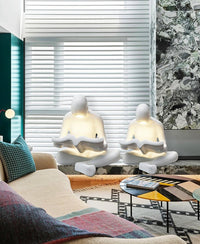 Sculpture-13 Floor Lamp in Crystal by Lampadom - view 16