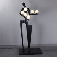 Sculpture-6 Floor Lamp in Crystal by Lampadom - view 17