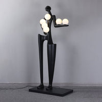 Sculpture-6 Floor Lamp in Crystal by Lampadom - view 18