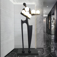 Sculpture-6 Floor Lamp in Crystal by Lampadom - view 23
