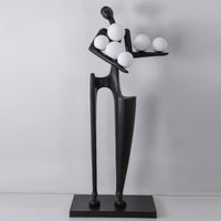 Sculpture-6 Floor Lamp in Crystal by Lampadom - view 11