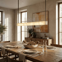 HAILA Alabaster Linear Chandelier