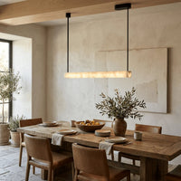 HAILA Alabaster Linear Chandelier
