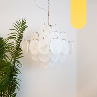 NEBBIA Chandelier by Lampadom - scale reference