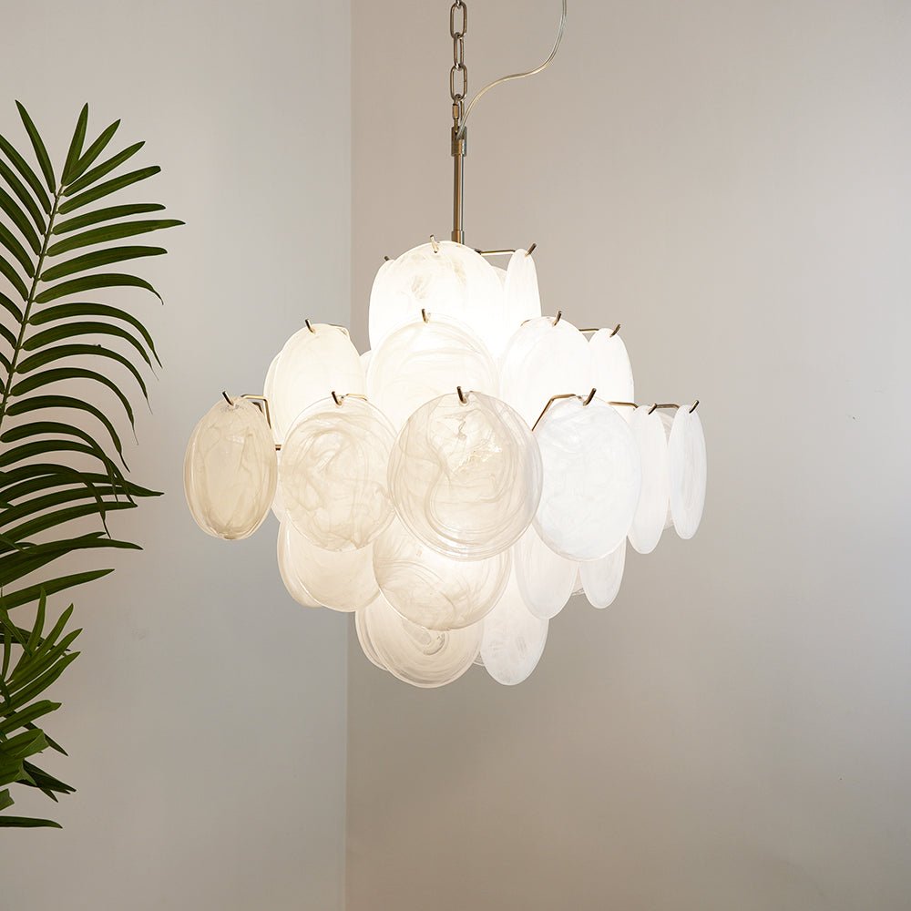 NEBBIA Chandelier by Lampadom - side view