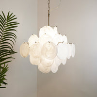 NEBBIA Chandelier by Lampadom - side view