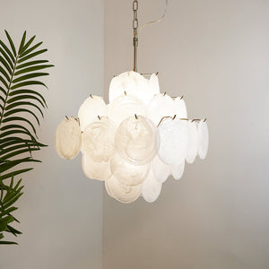NEBBIA Chandelier by Lampadom - side view