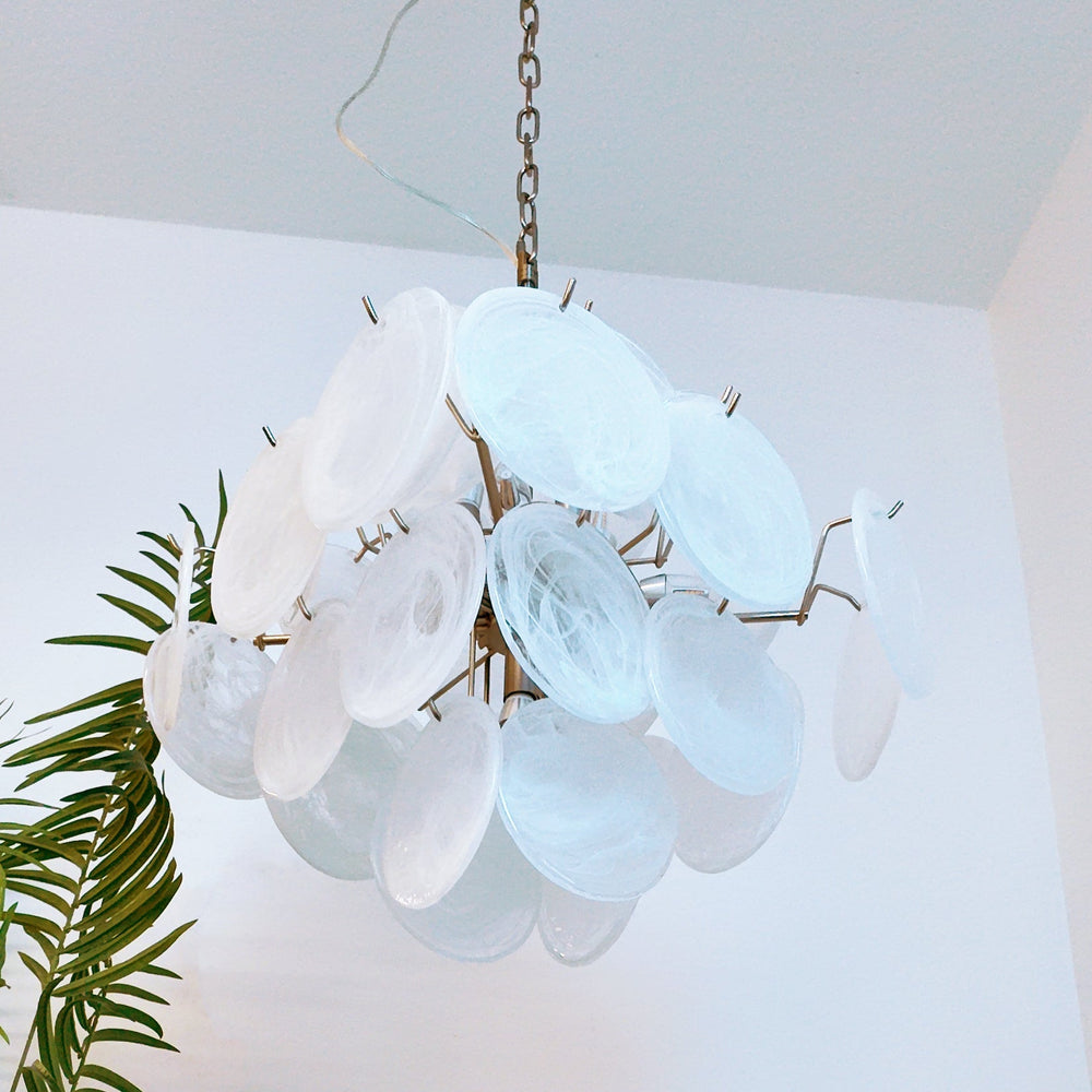 NEBBIA Chandelier by Lampadom - side view