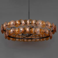 DOGE Chandelier by Lampadom - side view