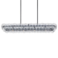 BIANCA Linear Chandelier by Lampadom - scale reference